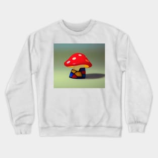 Mushroom Figurine Crewneck Sweatshirt